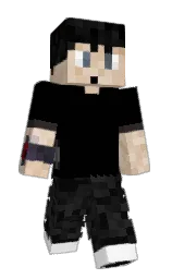Rovbe's Minecraft skin wearing the Minecraft Experience cape