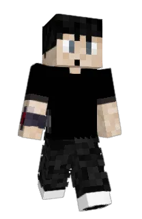 Front of Rovbe's skin