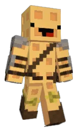 rustyBag1140545's Minecraft skin wearing the Pan cape
