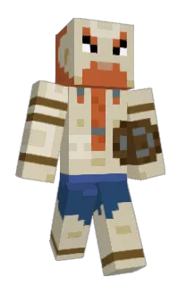 Front of Permv's skin