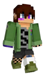 Emeria800's Minecraft skin wearing the Pan cape