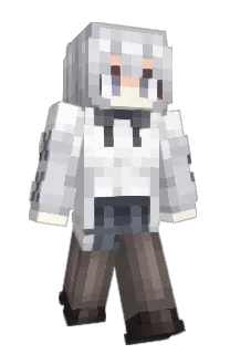 Front of Hiloufia's skin