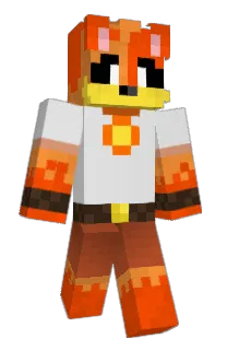Front of Minecraft skin
