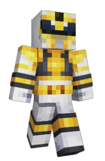 Front of Beartrucci's skin