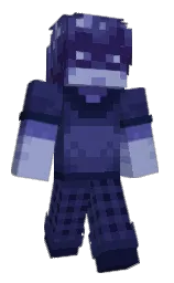 cloud burst and port gore Minecraft skin — Classic model
