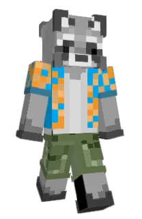 Front of Saint25's skin