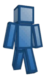 chathams blue and rock blue Minecraft skin — Classic model — first worn by PrinceCR