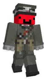 fuscous gray and chicago Minecraft skin — Classic model