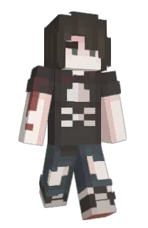 Front of 8dat's skin