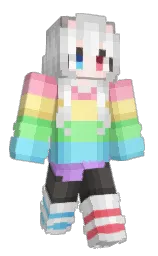 Slim Minecraft skin