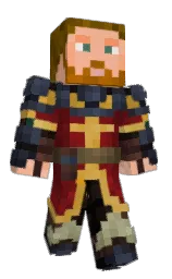 Zacane's Minecraft skin wearing the Migrator cape