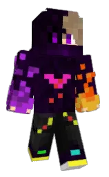 white and cod gray Minecraft skin — Classic model