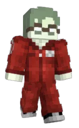 battleship gray and rice flower Minecraft skin — Classic model