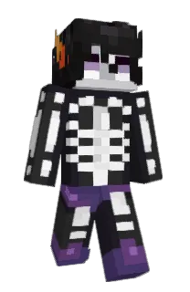 Front of caau's skin