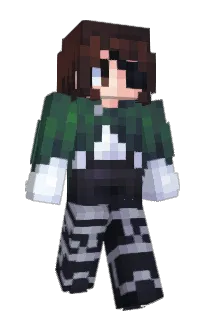 Front of Painteed's skin