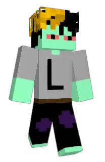Front of tici's skin