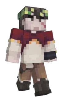 Front of Kaelstrix's skin