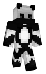 cod gray and black Minecraft skin — Classic model — first worn by phaanda