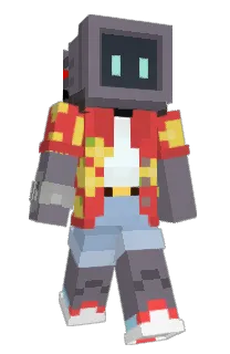 Front of Bhiken's skin