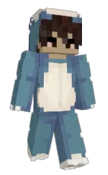 hoki and waikawa gray Minecraft skin — Slim model — first worn by SailorAdamant
