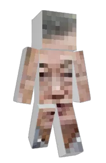 Front of Minecraft skin
