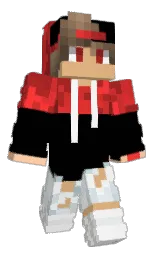 vNkD's Minecraft skin wearing the Migrator cape