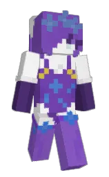 NNENEE's Minecraft skin wearing the Pan cape