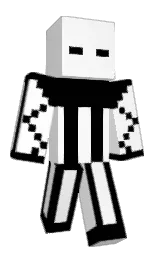 VFFAI's Minecraft skin wearing the Menace cape
