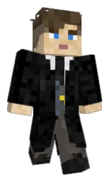 isern's Minecraft skin wearing the Migrator cape