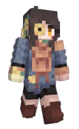Slim Minecraft skin