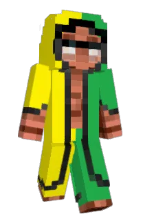 Front of begimer's skin