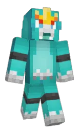 EnthusiasticNut's Minecraft skin wearing the Migrator cape