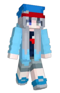 Front of Jhimik's skin
