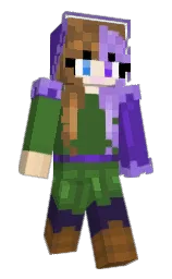 daisy bush and fern green Minecraft skin — Slim model