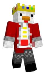 bright red and tundora Minecraft skin — Classic model