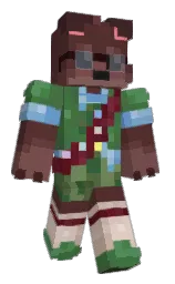 cowboy and ferra Minecraft skin — Slim model — first worn by Vicctini