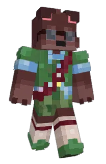 Front of Vicctini's skin