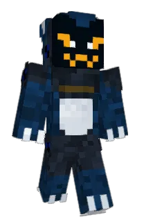 Front of BullSlig's skin