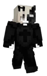 Senayxz's Minecraft skin wearing the Migrator cape