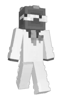 Front of QcXD's skin