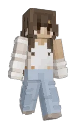 Slim Minecraft skin