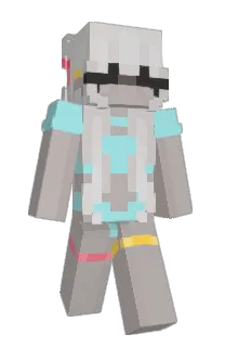 Front of Anstsia's skin