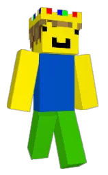 turbo and harlequin Minecraft skin — Classic model — first worn by Neon_505