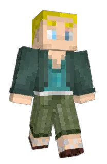 Front of ZmeKay's skin