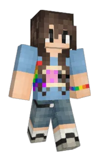 Front of skne's skin