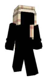 WereLonely's Minecraft skin wearing the Migrator cape