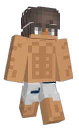 whiskey and white Minecraft skin — Classic model — first worn by IronHenri