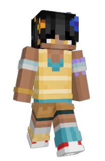 Front of tanukit's skin