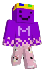 electric violet and beauty bush Minecraft skin — Classic model
