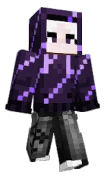 revolver and ebony Minecraft skin — Classic model — first worn by SanerSaylik